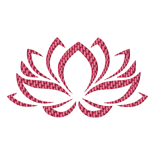 Ruby Lotus Flower No Background