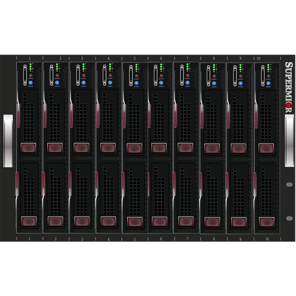 SuperMicro SBE-710-R60 blade system