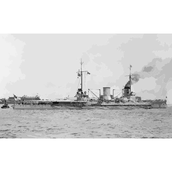 SMS Moltke Hampton Roads 1912