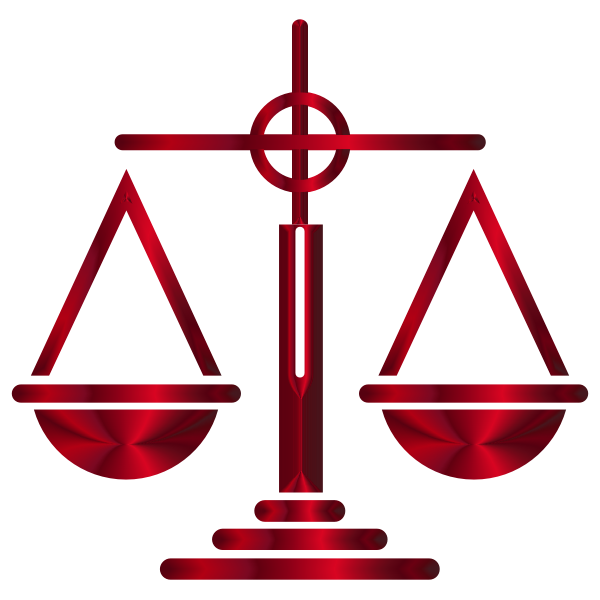 Sanguine Scales Of Justice Icon