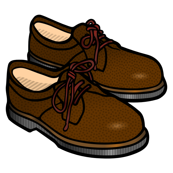 Brown shoes