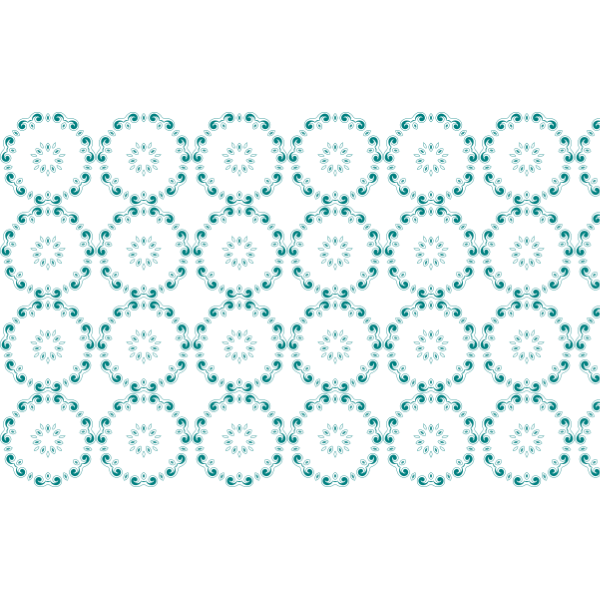 Blue circle vector pattern