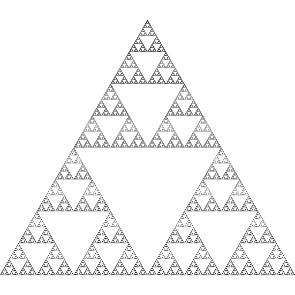 SierpinskiTriangle8