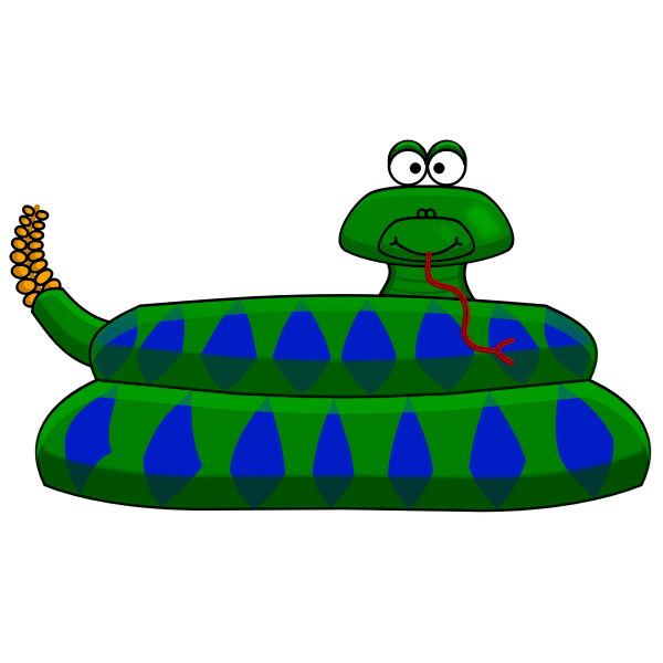 Cartoon snake