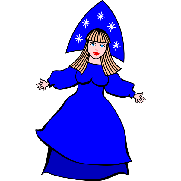 Snow Maiden Vector by Rones