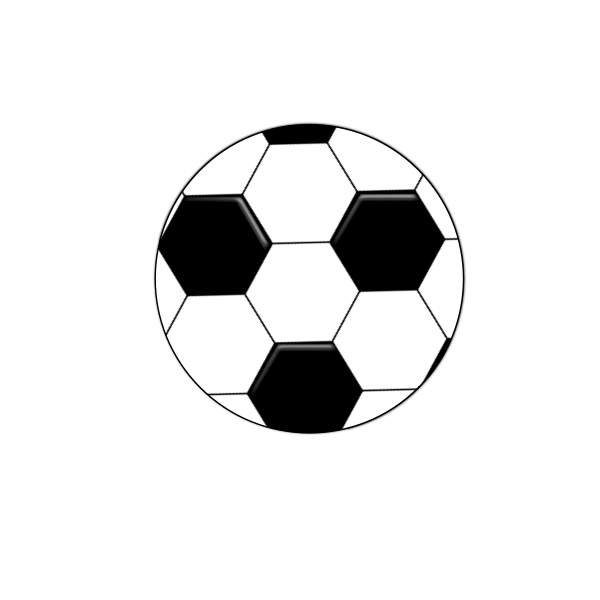 Vector illustration of soccer ball