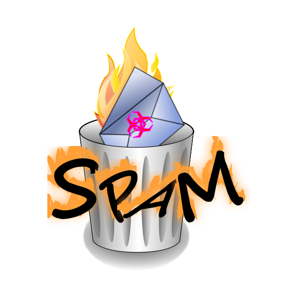 Spam mail icon