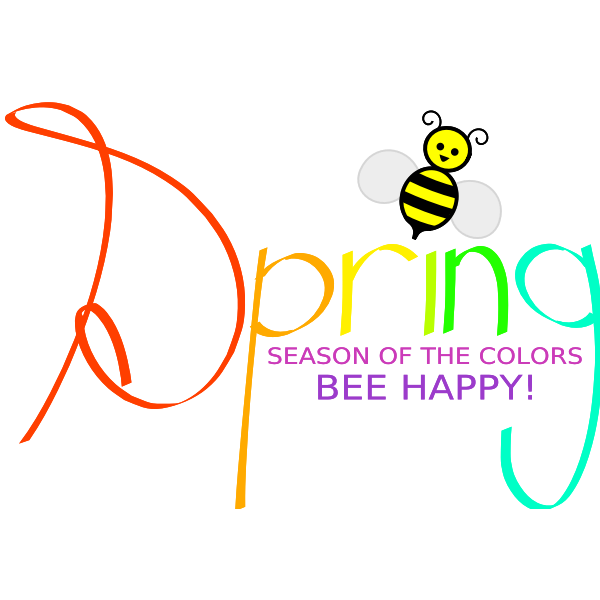 Spring happy season vector illustration