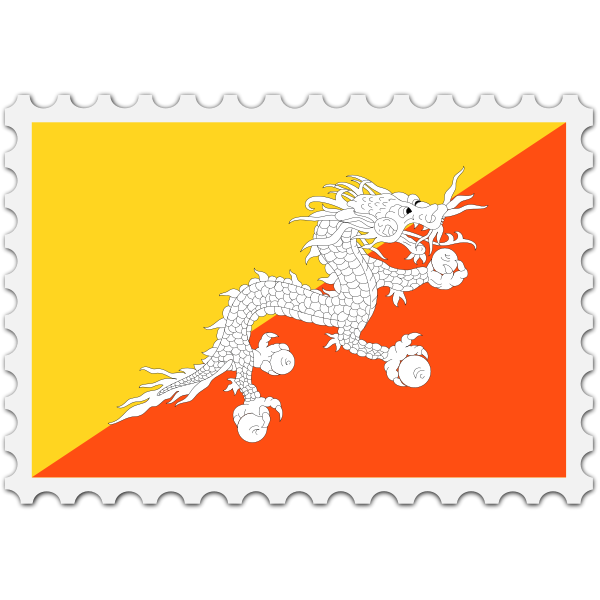 Bhutan flag image