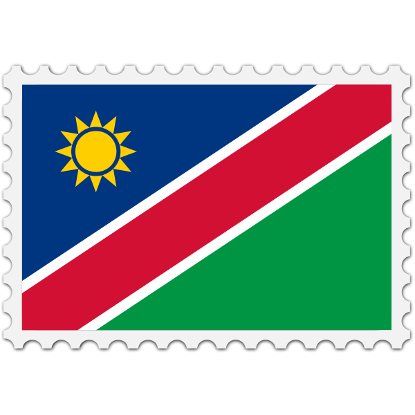 StampNamibiaFlag