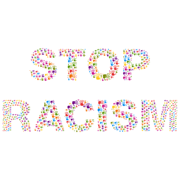 Stop Racism No Background