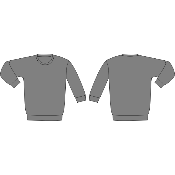 Sweatshirt template