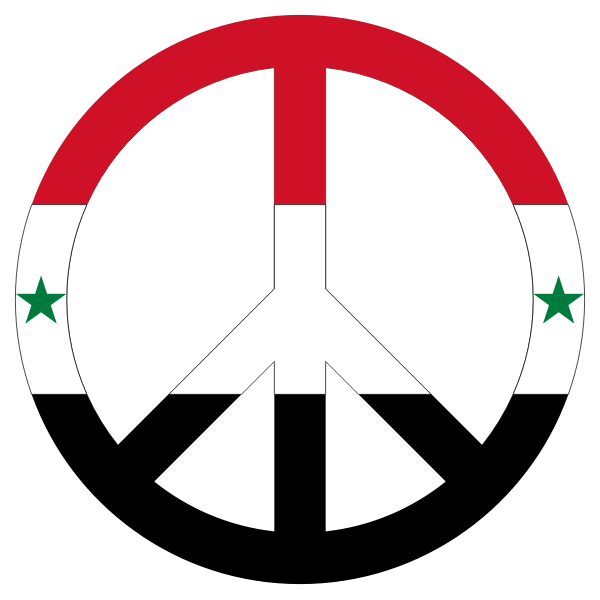 Syria Peace Sign