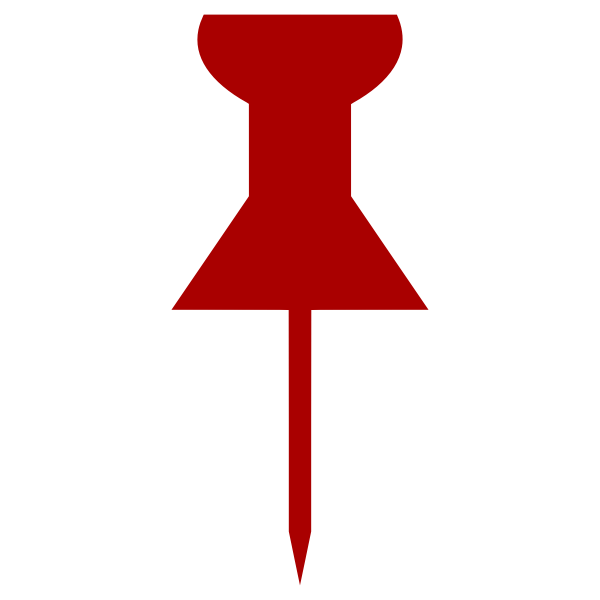 Red pin icon