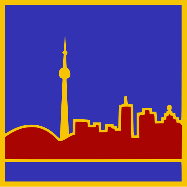 Stylized Toronto Skyline