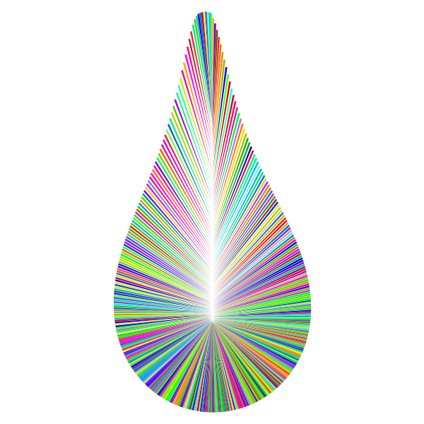 Technicolor Tear Drop