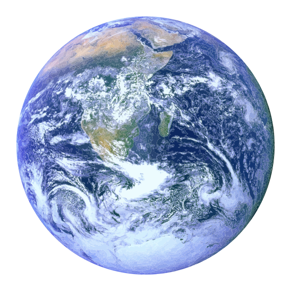 Blue marble