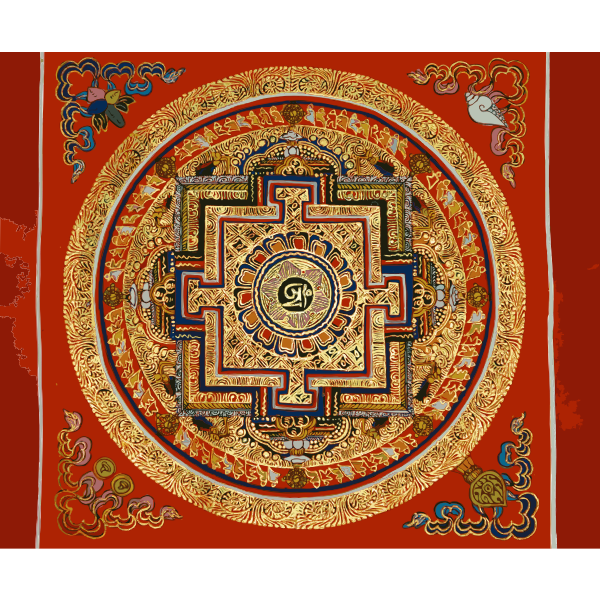 Tibetan mandala