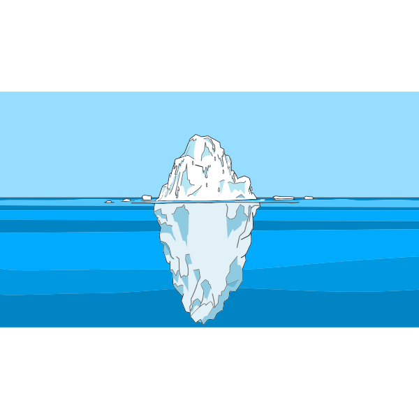 Tip of the iceberg