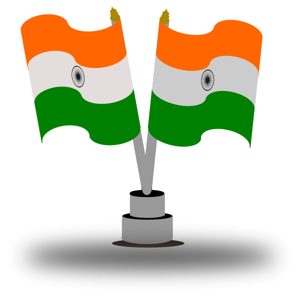 Indian Flag Vector Image