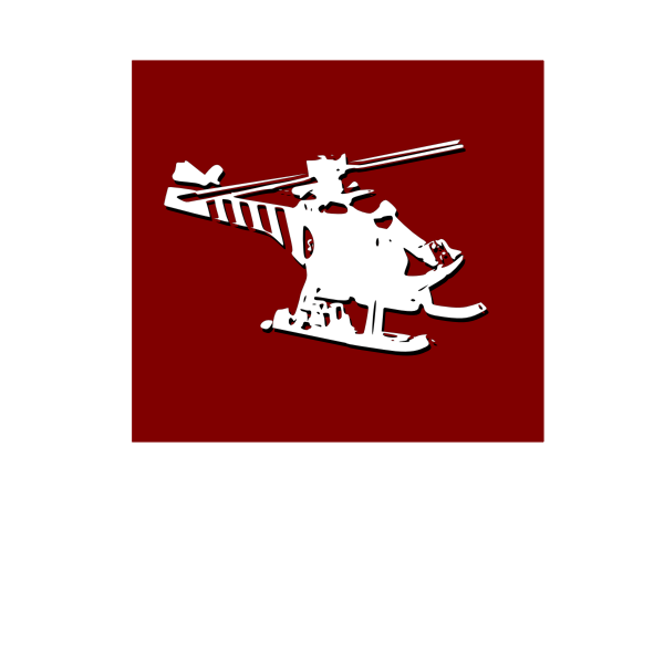 Helicopter vector image