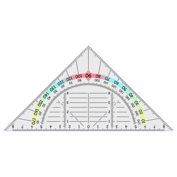 Triangular Protractor Improved