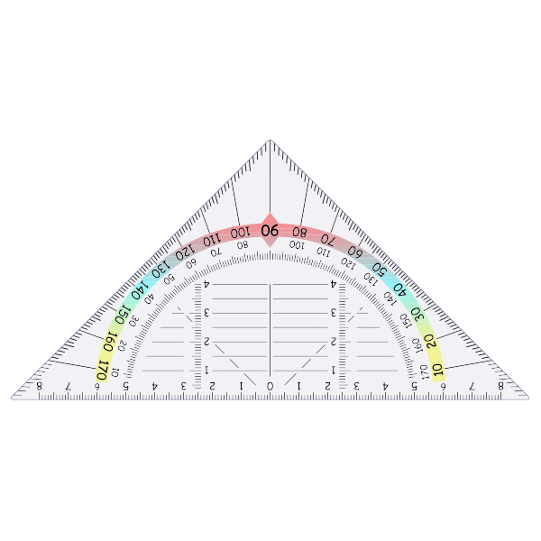 Triangular Protractor