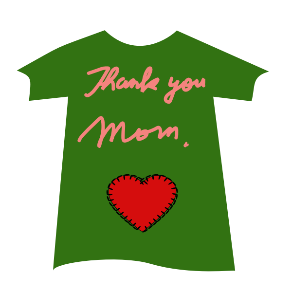 Thank you mum T-shirt