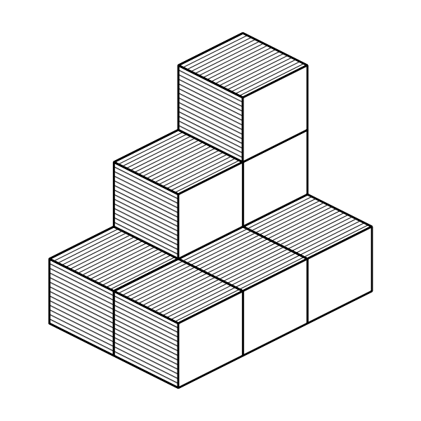 Isometric drawing task