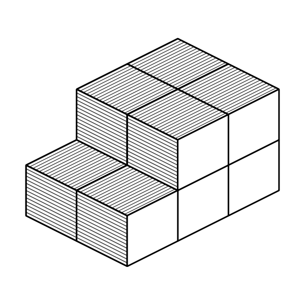 Set of cubes