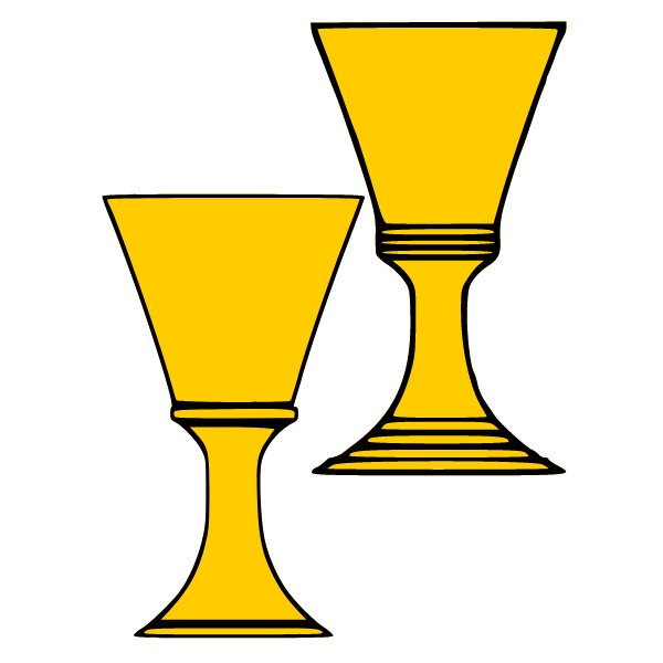 Two simple chalices