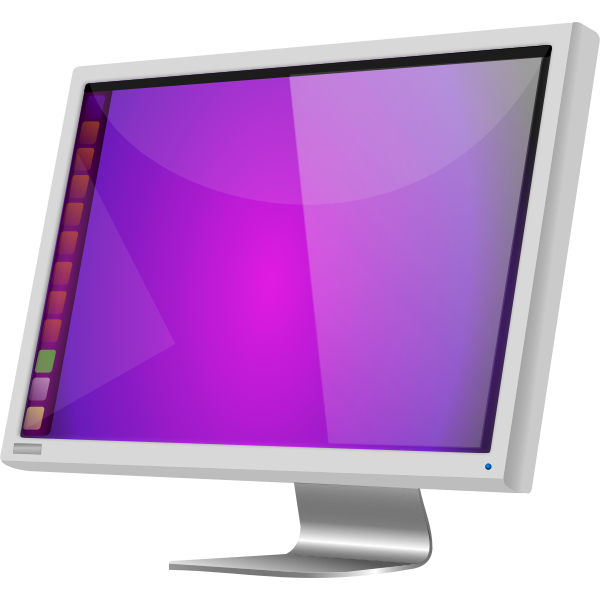 Ubuntu LCD by Merlin2525