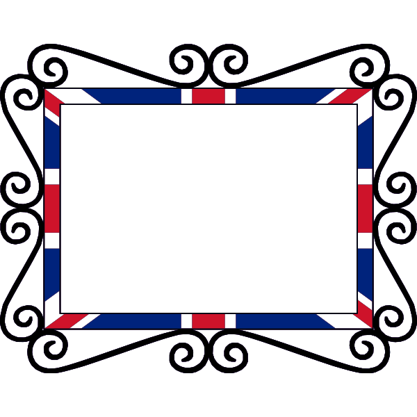 United Kingdom Union Flag frame