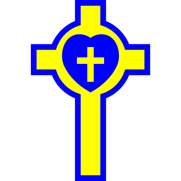 Lutheran colorful cross