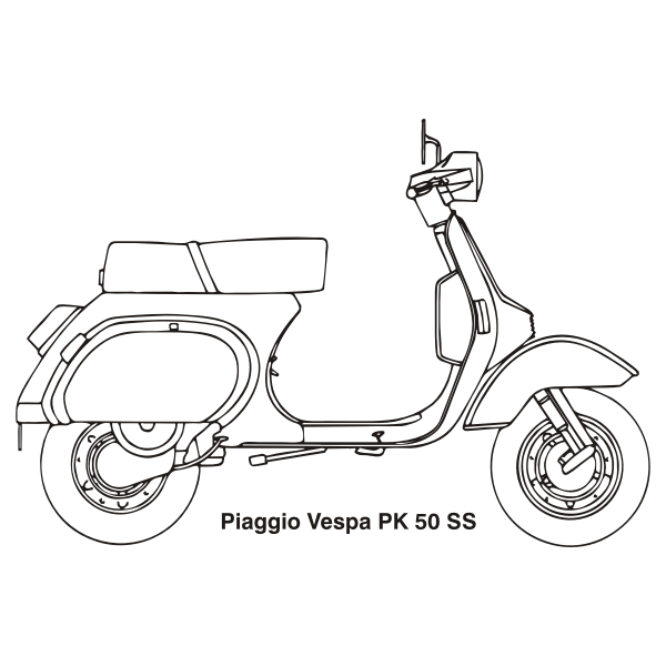 VESPA PK50SS 1983