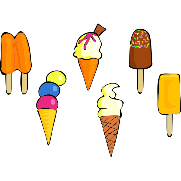 Different ice-creams