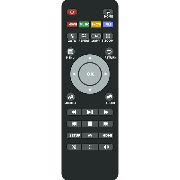 TV remote control