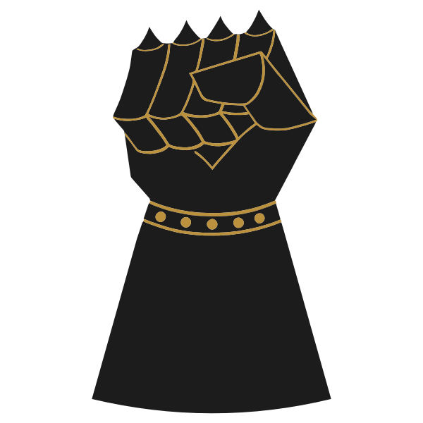 Vintage Gauntlet Fist