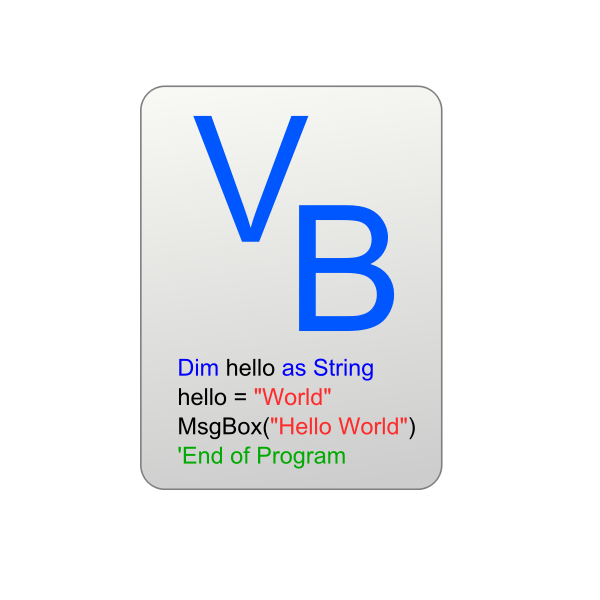 Visual Basic Icon