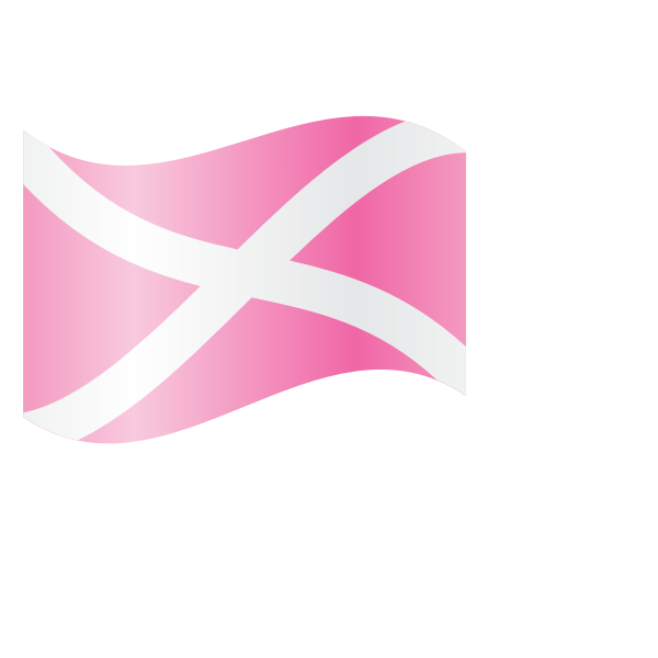 WavyPinkSaltire