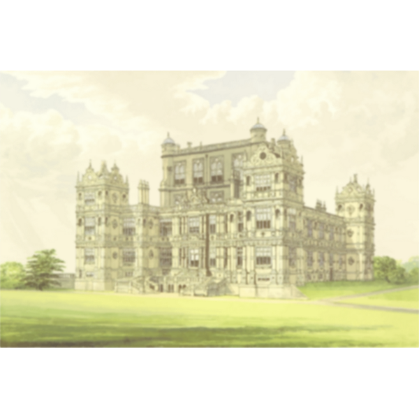 Wollaton Hall vector image