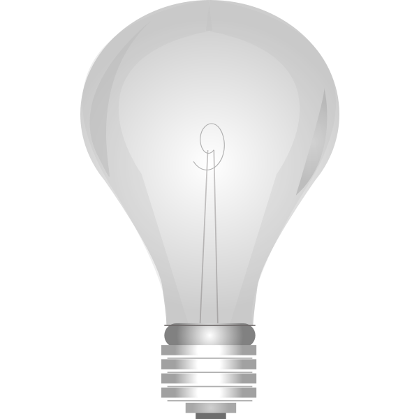 Light bulb off