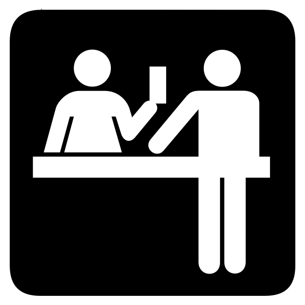 Aiga ticket purchase pictogram