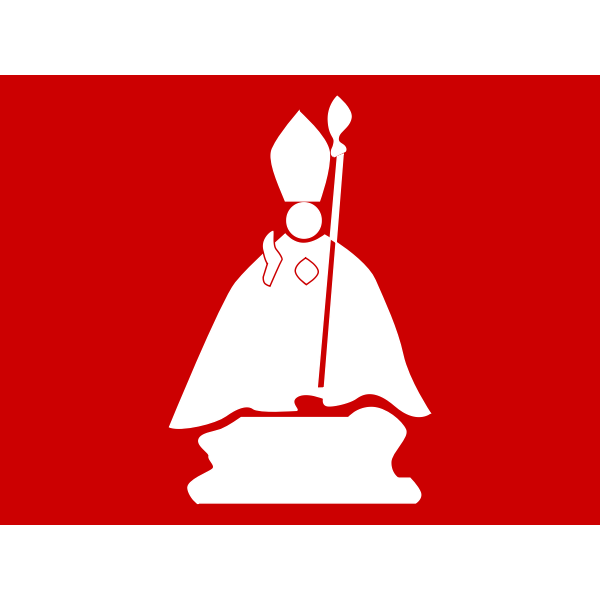 Pope vector icon