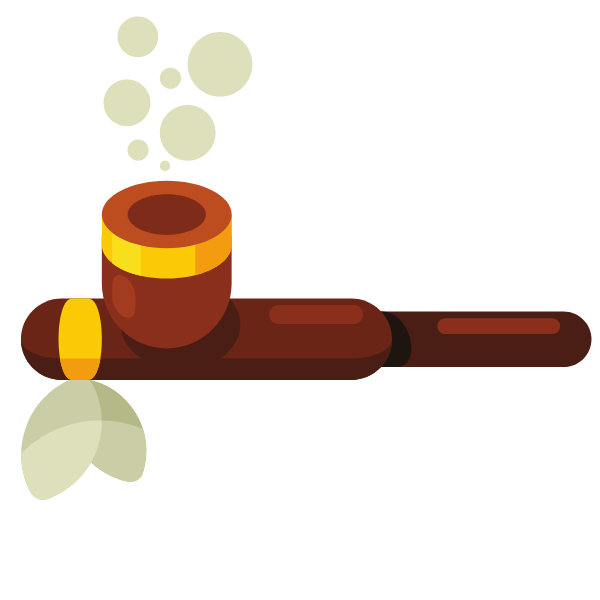 American Indian smoking pipe