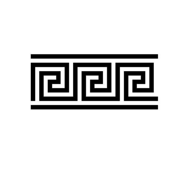 ancient greek fret pattern 2