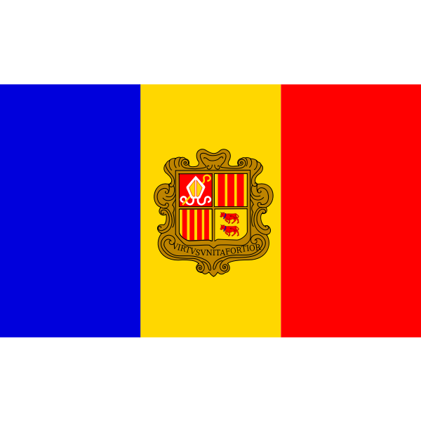 Flag of the Republic of Andorra
