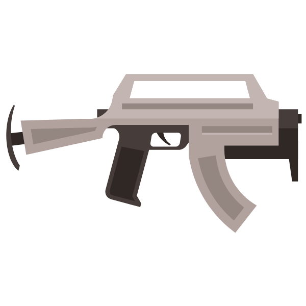 Automatic machine gun