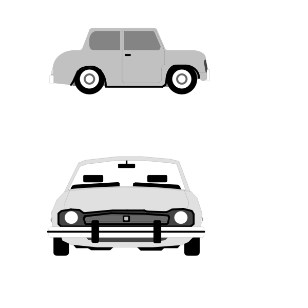 Vector illustration of old-timer