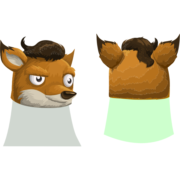 avatar wardrobe hat GlitchamaphoneFoxMask